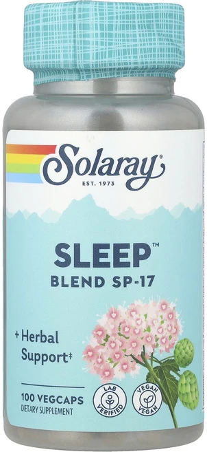 Solaray 수면 블랜드 SP-17 100 베지캡, Solaray 수면 블랜드 SP-17 1..., 1개, 100정 - 쿠팡