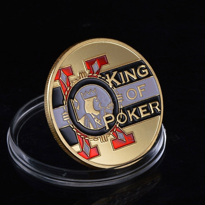 기념 주화 포커 카드 가드 보호대 금속 기념품 행운의 동전 게임 홀덤 액세서리 칩 카지노 수집 선물, [09] style-11