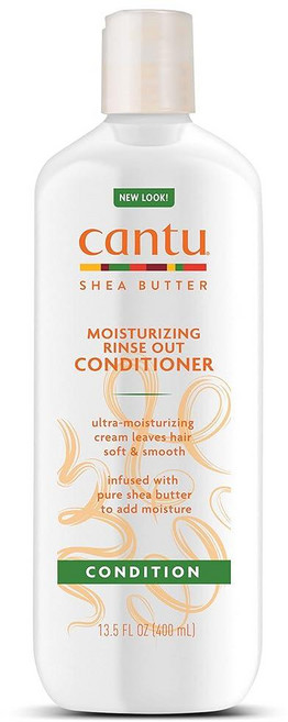 Cantu 칸투 시어 버터 모이스처라이징 린스 아웃 컨디셔너 400ml