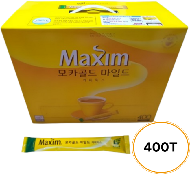 맥심 모카골드 마일드 커피믹스, 400개입, 1개, 4.8kg