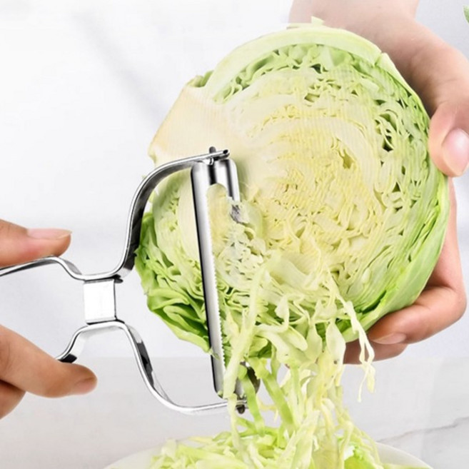 양배추칼 양파 다용도 양배추썰기 톱날 채칼 톱니 무침 조리도구 야채칼 조림 양배추써리, 1개