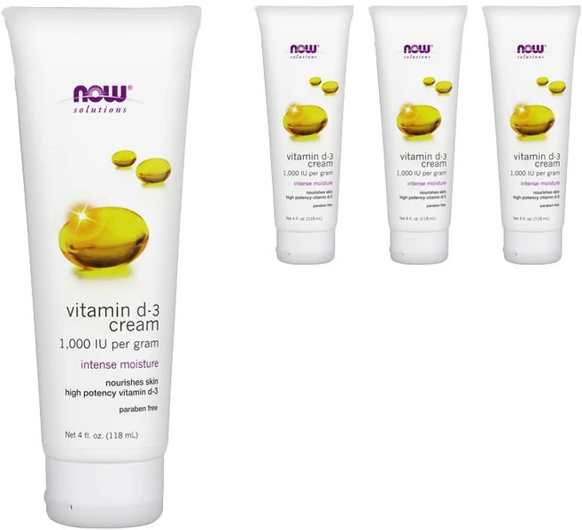 나우푸드 비타민 D-3 크림, 118ml, 4개 - 쿠팡