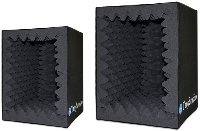 미니 방음 부스 포터블 휴대용 리플렉션 필터 마이크 방음판 반향음 잡음 콘덴서 흡음 차단, AC-M11L, 혼합색상