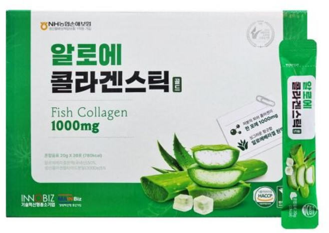 알로에 콜라겐 스틱 26포 더존건강