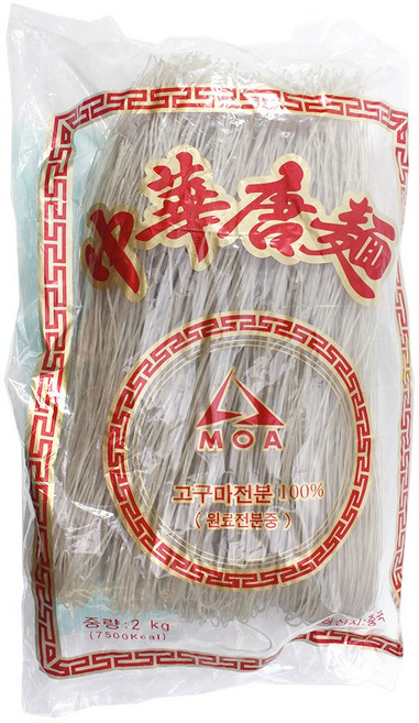 꽃가마 맛찰 중화당면, 2kg, 1개