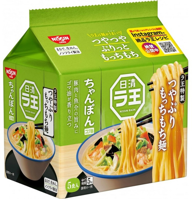 닛신식품 라오 라왕 봉지라면 라멘 짬뽕 6개 일본 일식 이자카야 마제소바 타코야키 오코노미, 15개