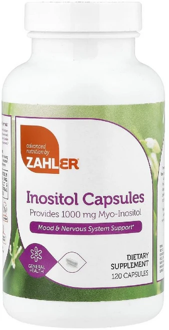잘러 이노시톨 1000mg 미오이노시톨 Myo Inositol 캡슐 120정, 1개, 1개 - 쿠팡