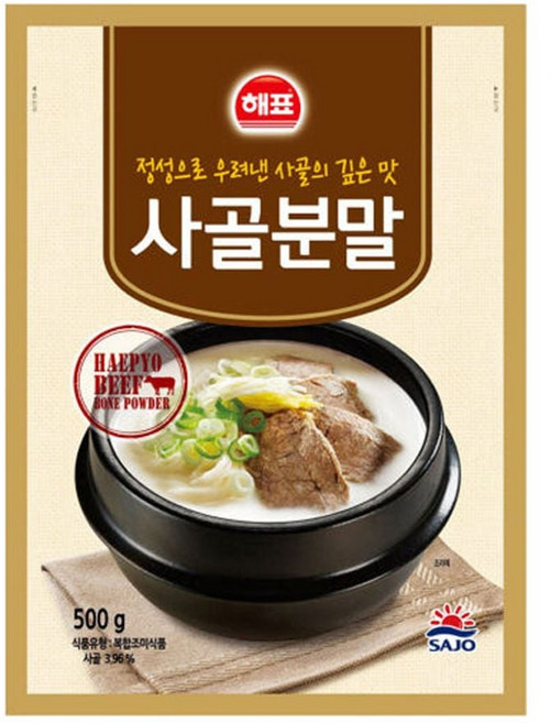 사조해표 사골분말 500g, 1
