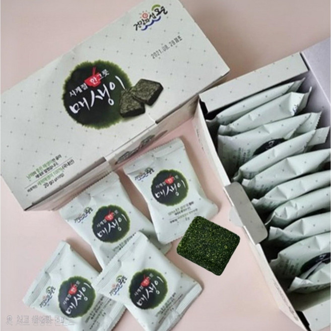 완도 매생이 건조매생이 건매생이 2g, 10개