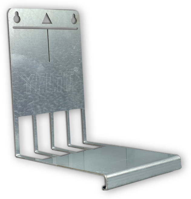 레벨기 거치대 금속 타일 벽용, 대형, 1개