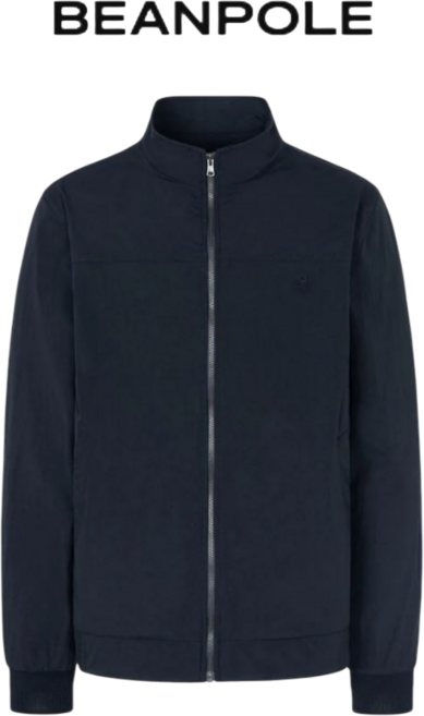 [백화점발송]빈폴 남성 점퍼 얇고 가벼운 경량 숏 아우터 네이비 캐주얼 격식자리 하객룩