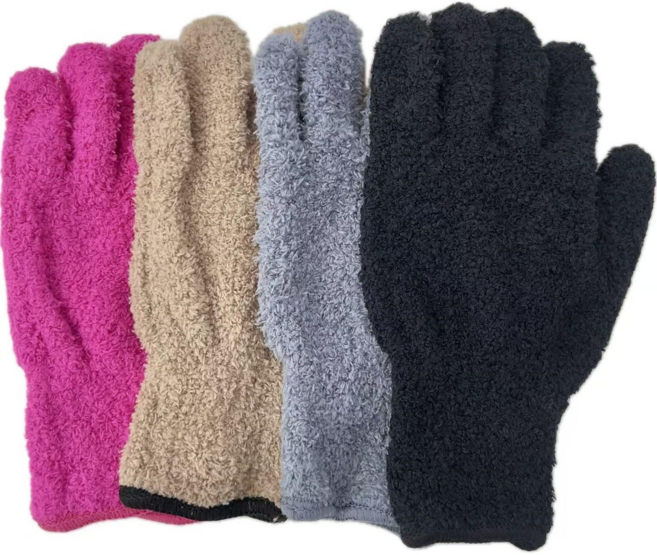 롤링페이퍼 집안청소 다용도 마이크로화이버 매직 청소장갑, 혼합, 4개