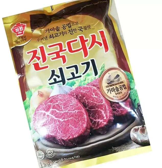 대상 진국다시 1kg 육수파우더 국물베이스 다시다, 1개