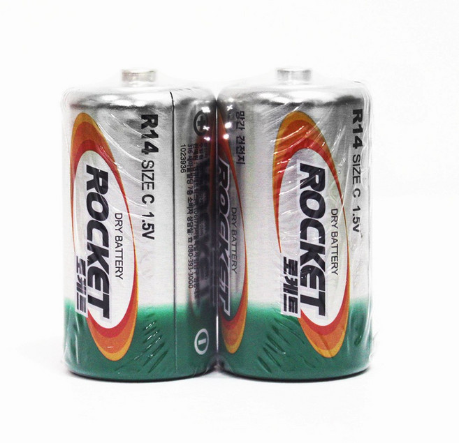 로케트건전지R14(CM) 1.5V /, 1개