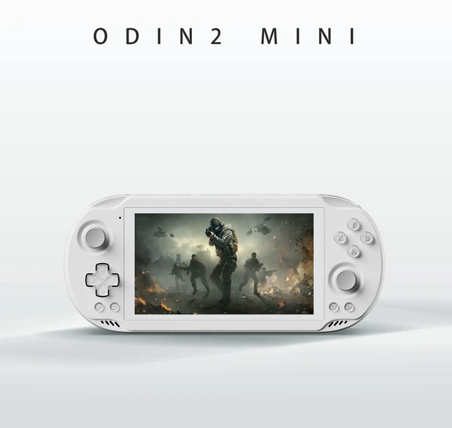 AYN Odin2mini 게임 콘솔 2 미니 안드로이드 휴대용 8gen2 오픈 소스 대학원 핸드 투어 레트로, 02 12G 256G White