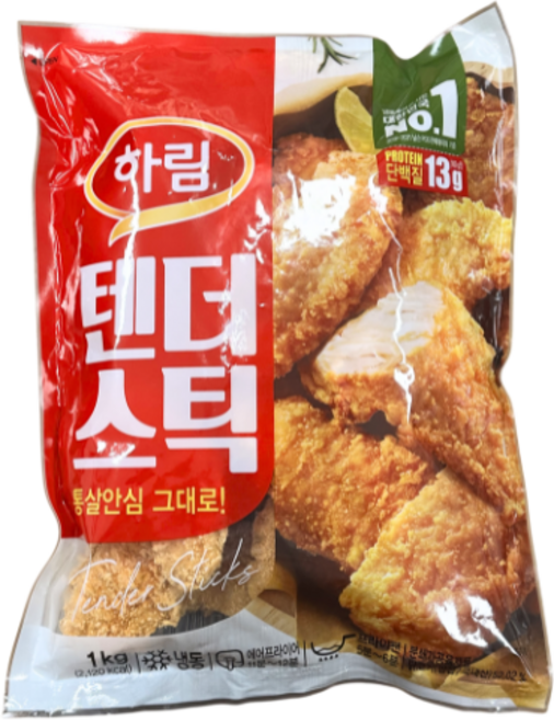 하림-텐더스틱1kg 안심살을 통째로 튀겨, 1kg, 3개