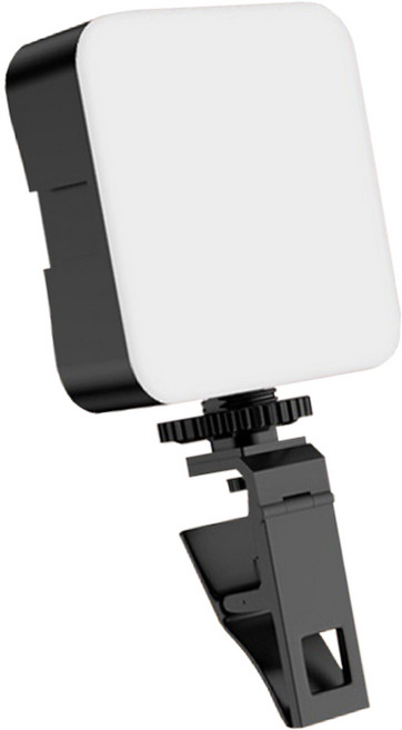 주닉스 MINI 포켓 조명 세트 삼각대 스마트폰 셀프 조명 미니 휴대용 조명, 옵션1-백색광 3단조절, 1개