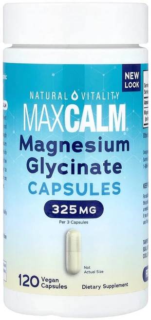 네츄럴바이탈리티 CALM 마그네슘 캡슐 120정, PTG04399, 1개 - 쿠팡