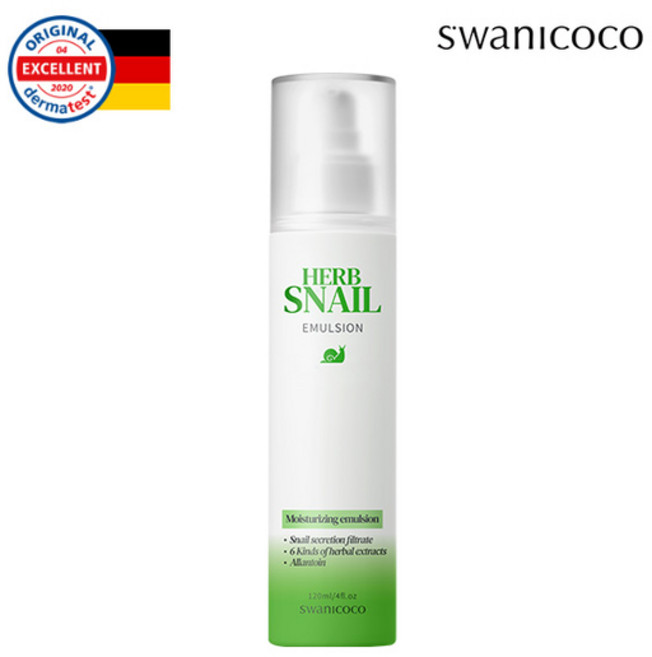 스와니코코 허브 스네일 에멀전, 120ml, 1개