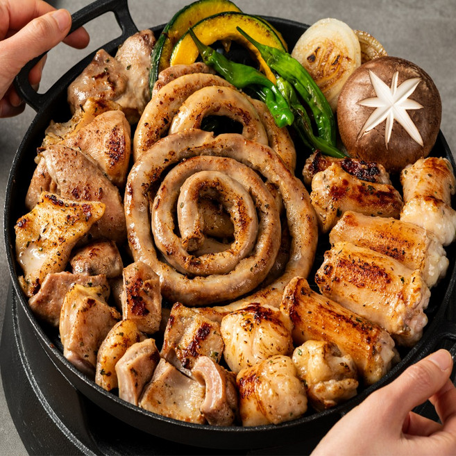 곱창 막창 대창 모둠 밀키트 캠핑 술안주, 1개, 700g