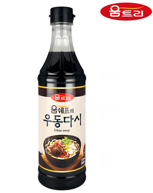 움트리/우동다시(우동소스) 950g, 1개