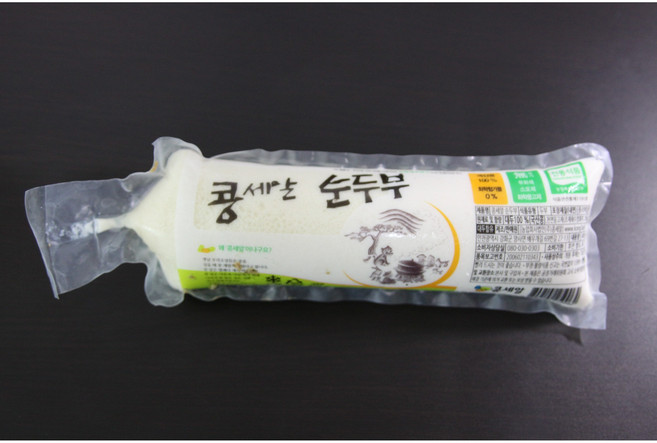콩세알 순두부 화학 첨가제 0% 천연간수 사용 Non GMO 국산콩 100%, 1개, 340g