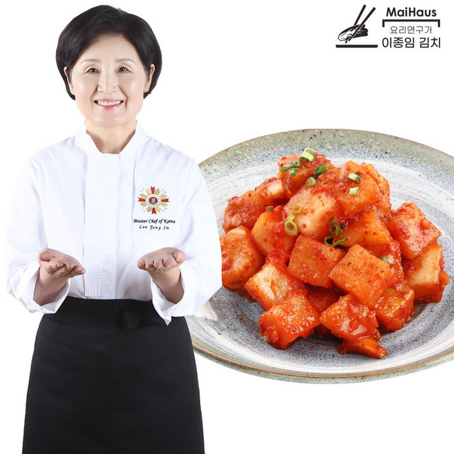 요리연구가 이종임 깍두기 2kg, 1개