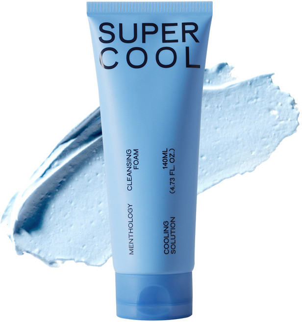 멘톨로지 슈퍼쿨 클렌징폼, 140ml, 1개