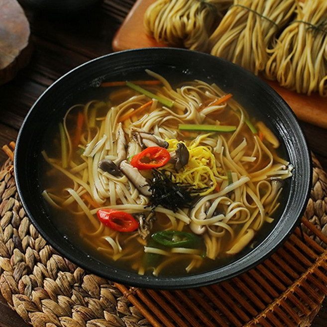 농민식품 서리태 콩순면, 15개, 110g