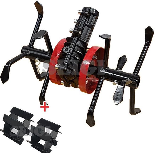 예초기부착형관리기 YT-24 관리기 예초기부착관리기 예초기부착제초기 부착형 잡초제거 호미 제초작업, 1개