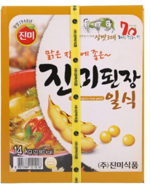 진미 된장 일식, 14kg, 22개