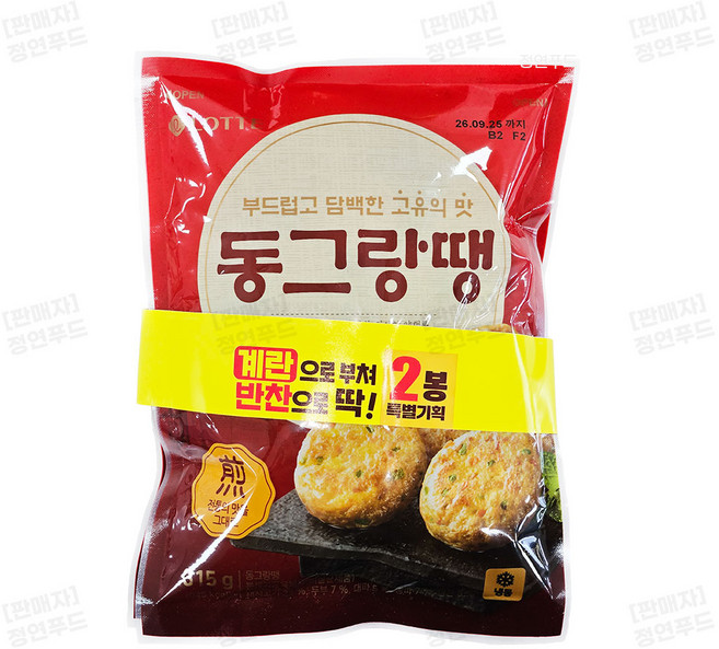 롯데 동그랑땡 315g+315g(번들) (냉동), 630g, 3개