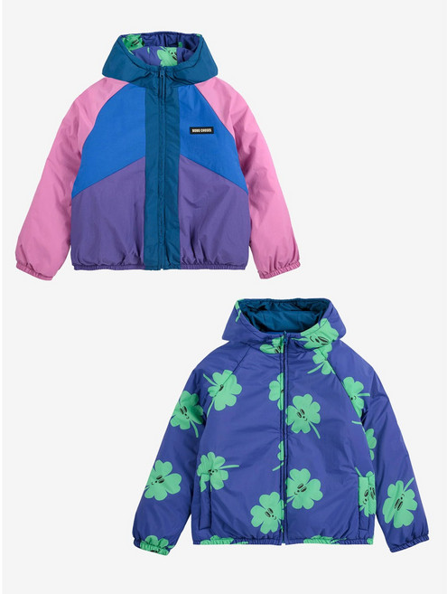보보쇼즈 25FW 아동 리버서블 점퍼 reversible anorak B225AC119