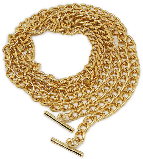 국내제작 5.8mm 알루미늄 골드체인 핸드백가방줄 120cm