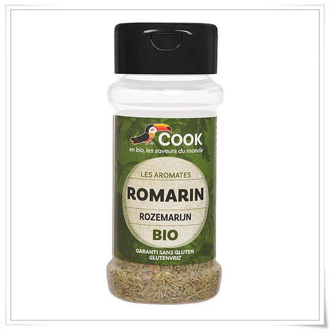 COOK Rosemary leaves 쿡 로즈마리 잎, 4개, 25g