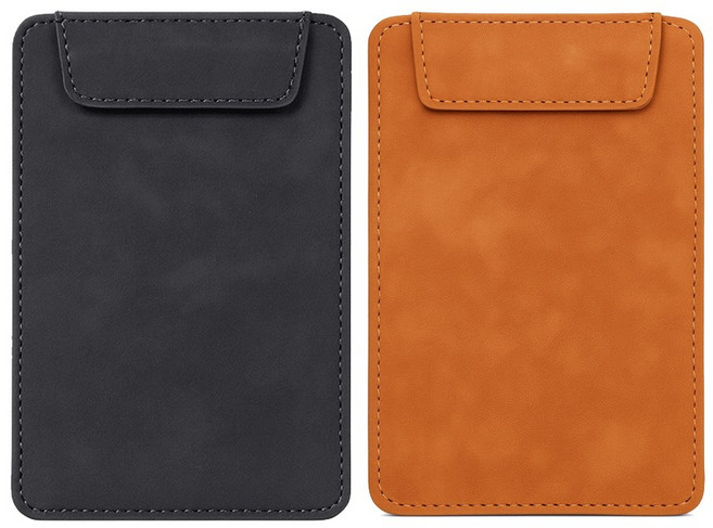 [데스크랩] 마그넷 영수증 빌지 미니 (8'x6'), 1세트, 블랙+브라운