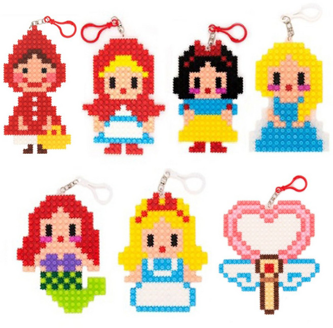 클레이피아 디폼블럭 공주 7종 세트, 혼합색상2, 1개