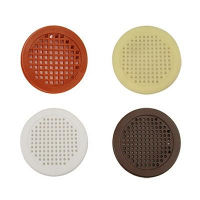 철물 공기망(환기용캡 통풍캡) 옷장환기캡 색상택1, 백색