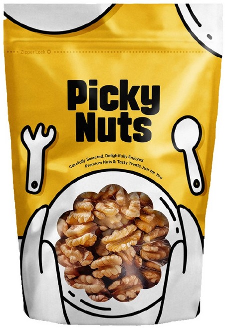 피키너츠 2025년 햇호두, 1개, 호두 지퍼형 1kg(1/4절)