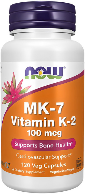 나우푸드 MK-7 비타민 K-2 100mcg 베지 캡슐, 120개입, 1개, 120정