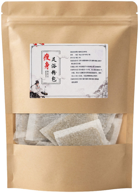 聖方堂 塑纖足浴包, 1件, 5ml, 30入