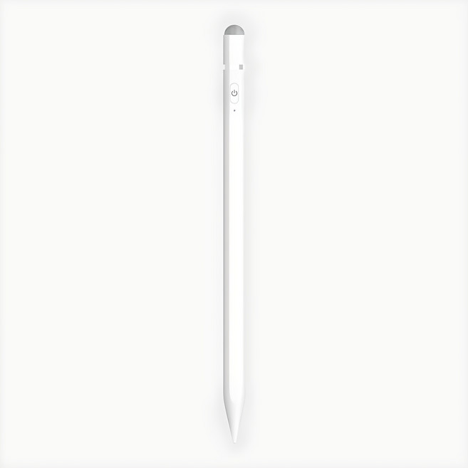 비즈 갤럭시탭 A7 A8 A9 호환 충전식 터치펜 라이트 플러스, BZ-TP200 화이트, 1개