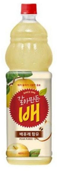 갈아만든배 1.5L PET 해태음료 1(개) 4948 ea