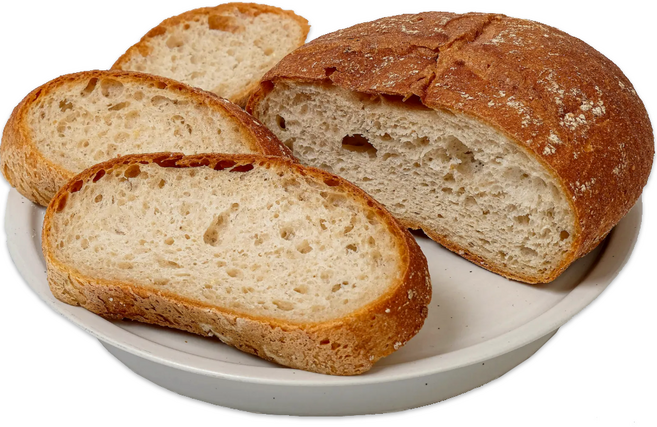 발효종 쌀 오곡현미 비건빵 호밀깜빠뉴빵 VEGAN 저칼로리 호밀빵 건강식단빵, 190g, 1개