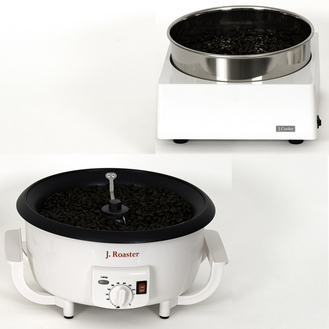제이닷로스터 + 쿨러 세트 가정용 커피로스터 쿨러세트