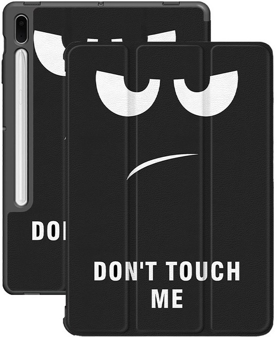 갤럭시탭 S8 플러스 S7 FE 플러스 호환 12.4 공용 북커버 S펜수납 케이스, 01 (S펜수납) 앵그리, 1개