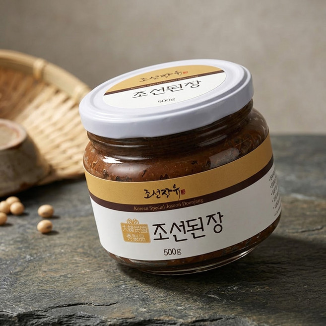장유원 전통 조선된장 찌개 한식 발효, 1개, 500g
