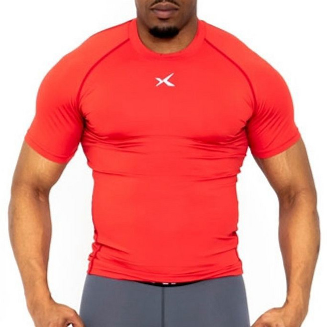 카시야 골프 반팔 티셔츠 런닝 스포츠 운동복 6색, 2XL, 블루