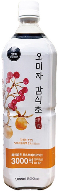 자연미가U9 오미자 감식초 1리터, 1개, 1L