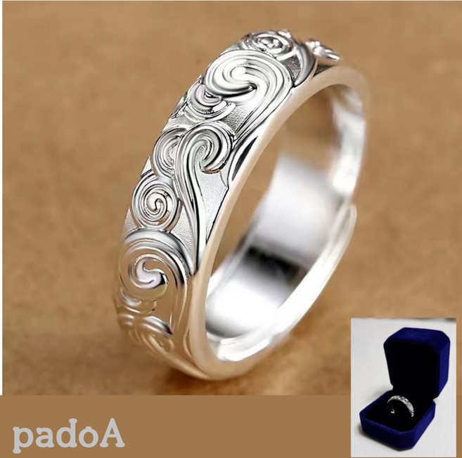 붓다베스트 부와 행운의 상징 상운 반지